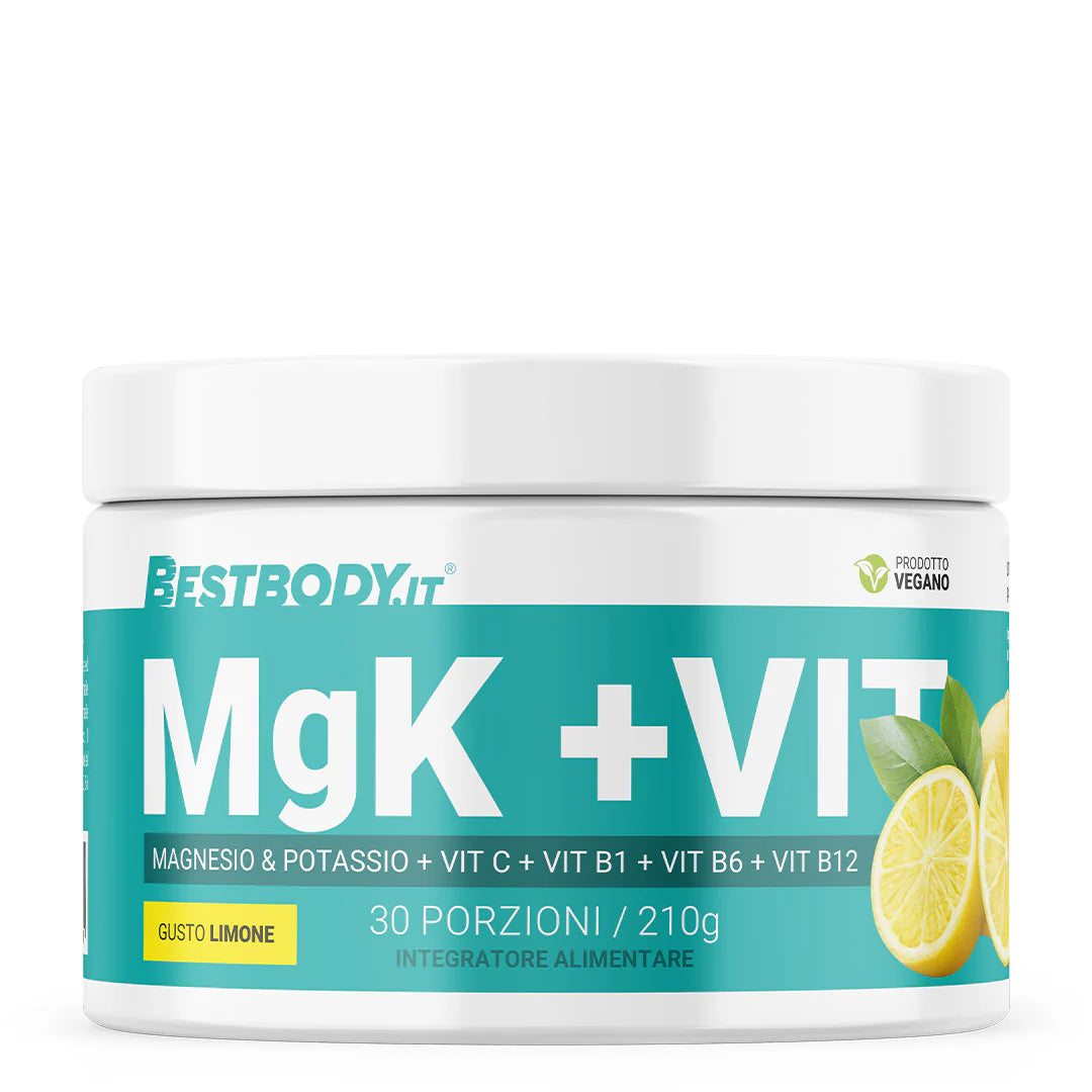 MgK +Vit - Magnesio, Potassio e vitamine 210g