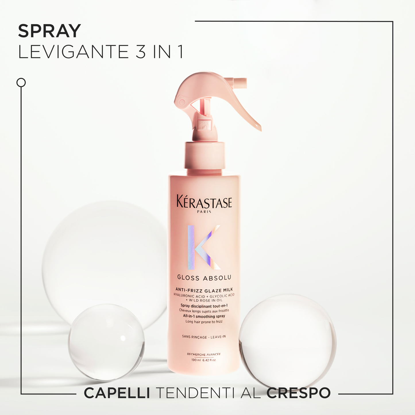 Kérastase Gloss Absolu Anti-Frizz Glaze Milk 190ml