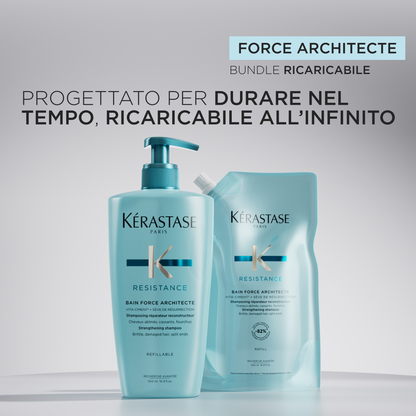 Shampoo Bain Force Architecte Refill 500ml