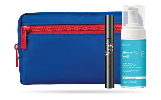 Pupa Kit Vamp! All In One Mascara + Mousse Detergente Viso Me Softly 100ml