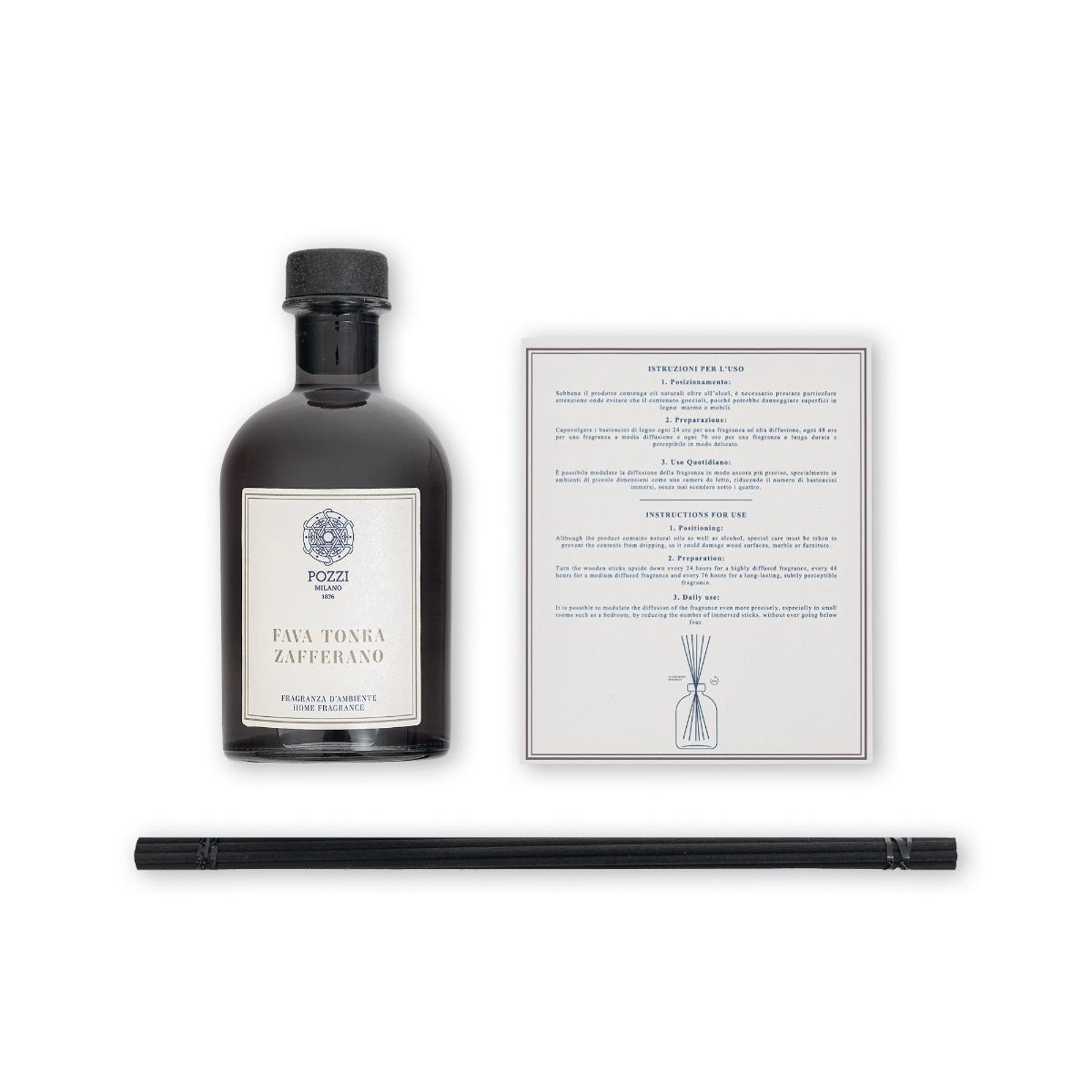 Pozzi Milano Fragranza Ambiente Fava Tonka E Zafferano 250ml