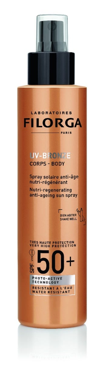 Filorga UV Bronze Body Spray Solare Anti-Età Nutri-Rigenerante SPF50+ 150ml