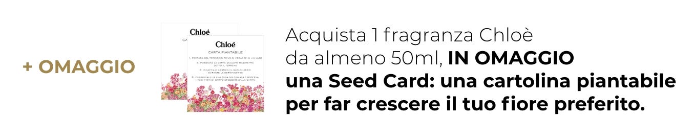 Promo Chloè+omaggio