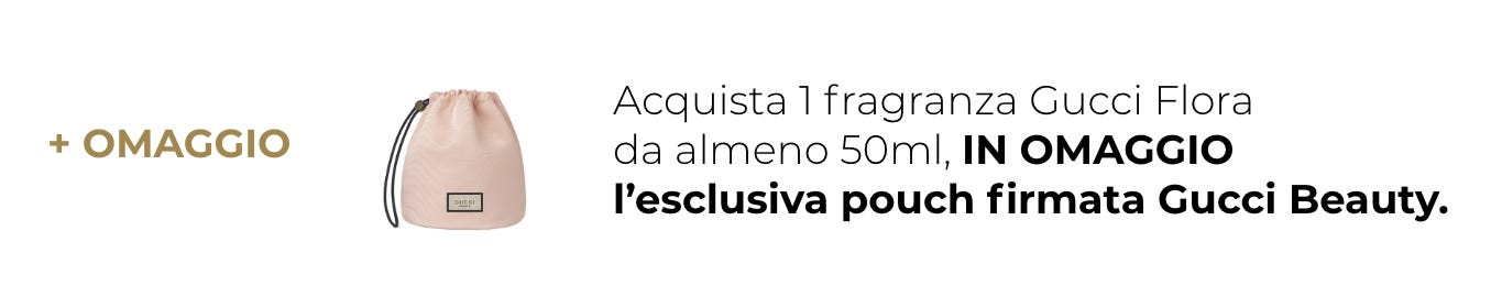 Promo Gucci + omaggio