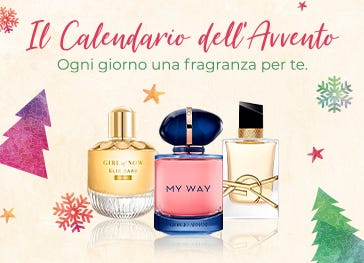 Calendario dell'avvento: idee regalo profumate