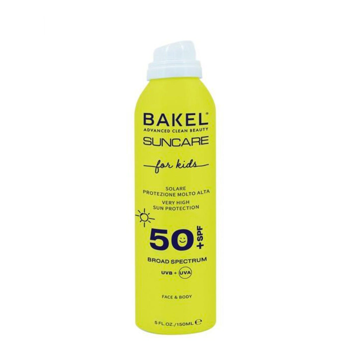 Bakel Solare Spray for Kids Viso e Corpo SPF 50+ 150ml