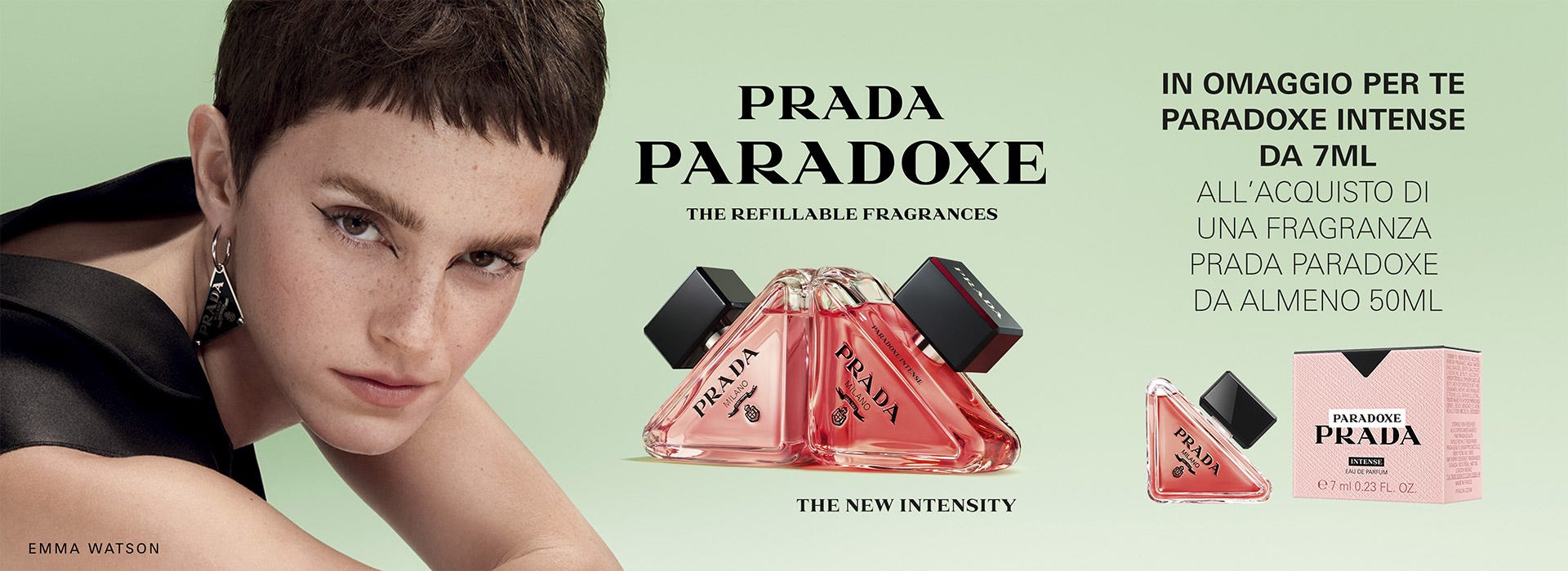 Promo Prada con Omaggio